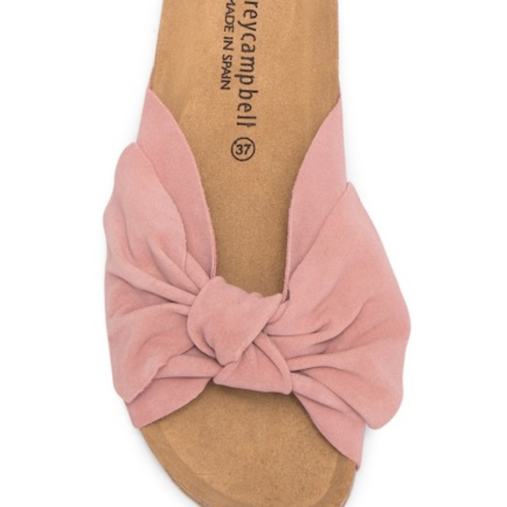 Jeffrey Campbell Made in Spain Knotted Slide 10 - Picture 2 of 5